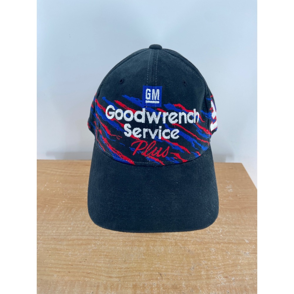 Vintage Dale Earnhardt GM Goodwrench Service Plus Snapback Hat Chase Authentics